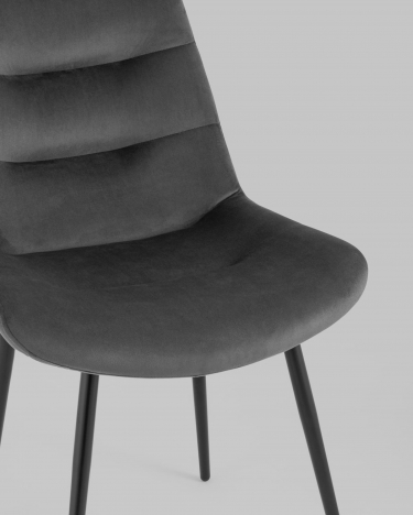 Стул Stool Group Остин велюр Темно-серый