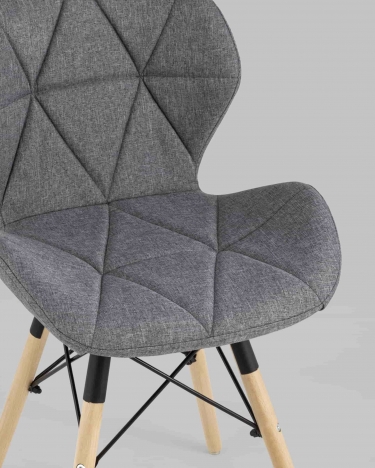 Стул Stool Group Бон рогожка Темно-серый