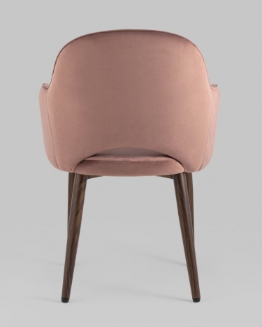 Стул Stool Group Венера Хани велюр Пыльно-розовый