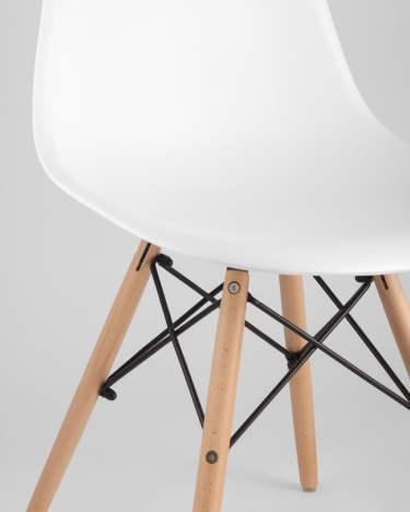 Стул Stool Group Eames DSW Белый