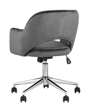 Компьютерное кресло Stool Group Кларк велюр Серый