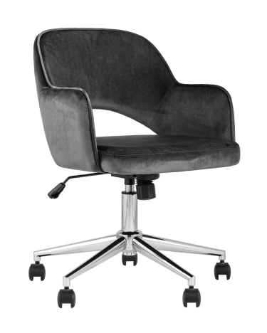 Компьютерное кресло Stool Group Кларк велюр Серый