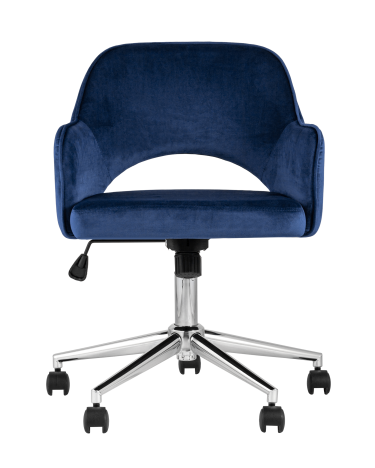 Компьютерное кресло Stool Group Кларк велюр Синий