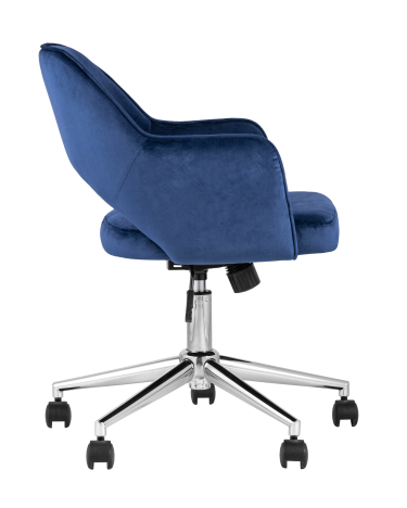 Компьютерное кресло Stool Group Кларк велюр Синий