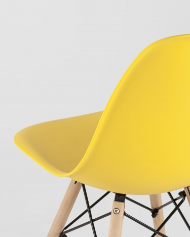Стул Stool Group Style DSW NEW Желтый