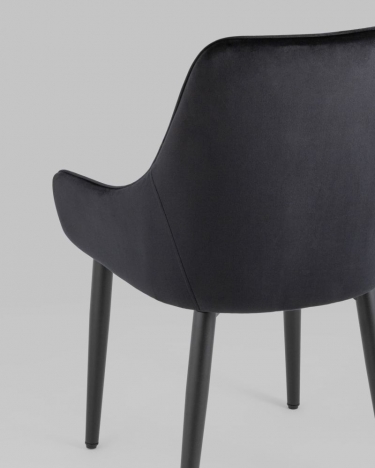 Стул Stool Group Диана NEW велюр Черный