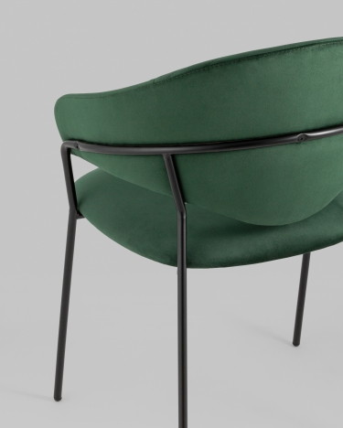 Стул Stool Group Алексис велюр Зеленый