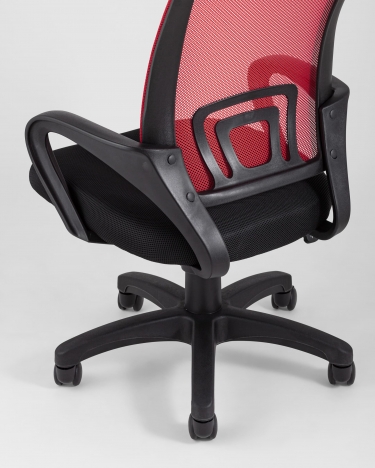 Компьютерное кресло Stool Group TopChairs Simple Красное