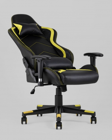 Игровое кресло Stool Group TopChairs Cayenne Желтое