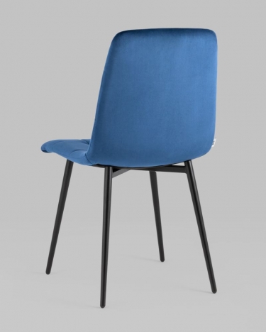 Стул Stool Group Одди велюр Синий
