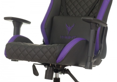 Геймерское кресло KNIGHT Knight Outrider Black-Violet