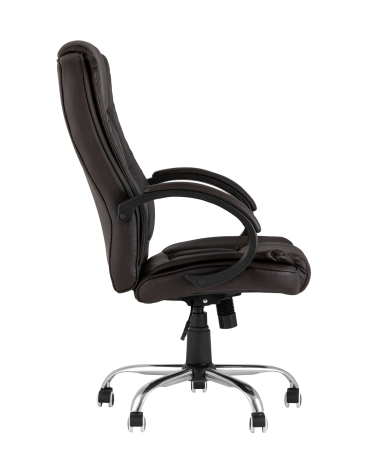 Компьютерное кресло Stool Group TopChairs Atlant экокожа Коричневое