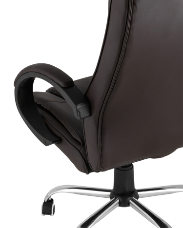 Компьютерное кресло Stool Group TopChairs Atlant экокожа Коричневое