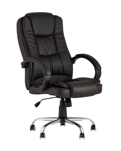 Компьютерное кресло Stool Group TopChairs Atlant экокожа Коричневое