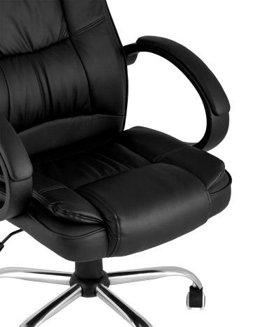 Компьютерное кресло Stool Group TopChairs Atlant экокожа Черное