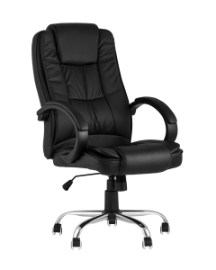 Компьютерное кресло Stool Group TopChairs Atlant экокожа Черное