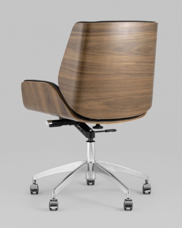 Офисное кресло Stool Group TopChairs Crown 2 экокожа Черное