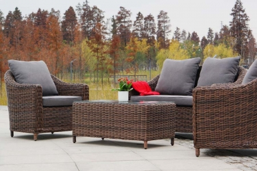 Панна лаунж-зона 4sis Кон KPS2C2T-4-SET brown