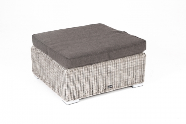 Плетенная оттоманка с подушкой 4sis Лунго YH-S4019W-1 beige