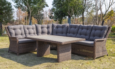 Обеденный стол 4sis Бергамо YH-S4684P-2 brown