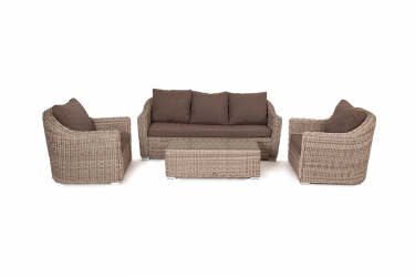 Лаунж-зона 4sis Фабриция FS3C2T-4-SET gray