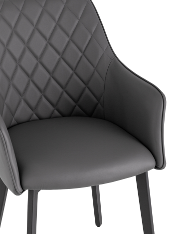 Стул Stool Group Прайм экокожа Серая