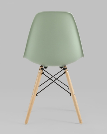 Стул Stool Group SIMPLE DSW NEW Серо-зеленый