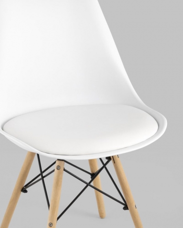 Стул Stool Group Eames Soft Белый