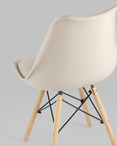 Стул Stool Group Eames Soft Бежевый