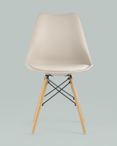 Стул Stool Group Eames Soft Бежевый