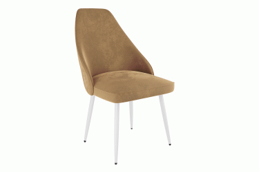 Стул Мебельсон Милан CHS.05 роза велюр/черный