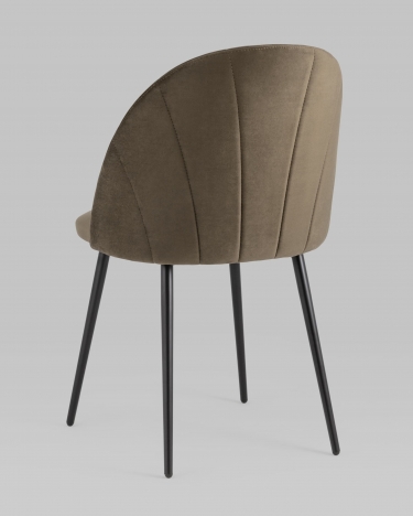 Стул для кухни Stool Group Логан NEW велюр Коричневый