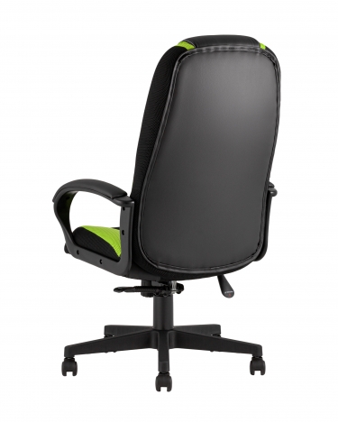 Геймерское кресло Stool Group TopChairs ST-CYBER 9 GREEN черный/зеленый
