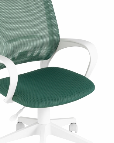 Кресло компьютерное Stool Group TopChairs ST-BASIC-W Зеленый