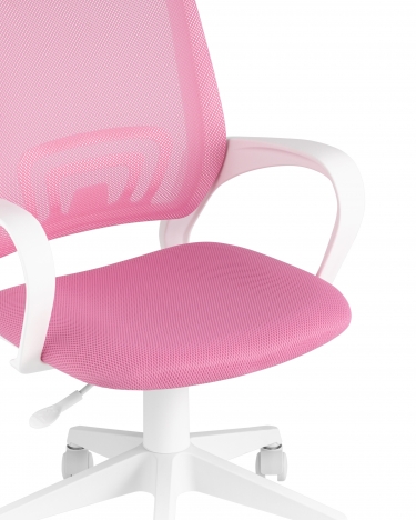 Кресло компьютерное Stool Group TopChairs ST-BASIC-W Розовый