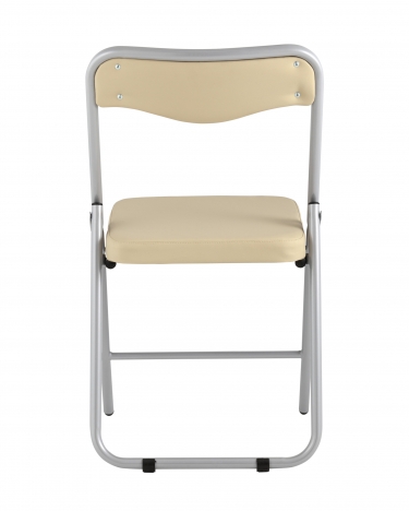 Складной стул Stool Group Джонни silver экокожа Кремовый