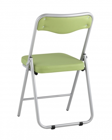 Складной стул Stool Group Джонни silver экокожа Салатовый
