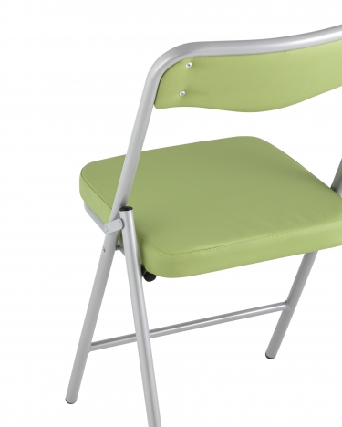 Складной стул Stool Group Джонни silver экокожа Салатовый
