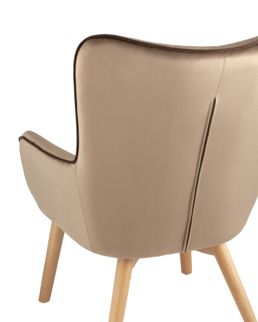 Кресло Stool Group Манго Бежевый