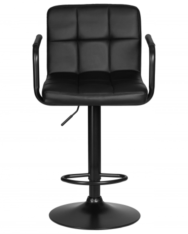 Стул барный DOBRIN DOBRIN KRUGER ARM BLACK черный