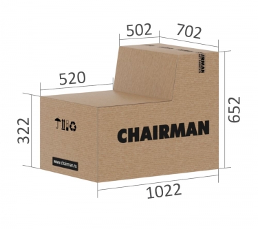 Кресло руководителя Chairman Chairman 424 Черный