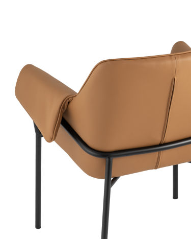 Кресло Stool Group Бесс экокожа Коричневый