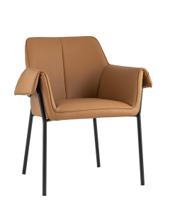 Кресло Stool Group Бесс экокожа Коричневый