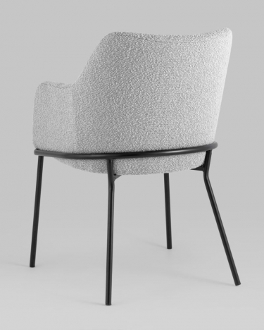 Стул Stool Group Кози ткань букле Серый