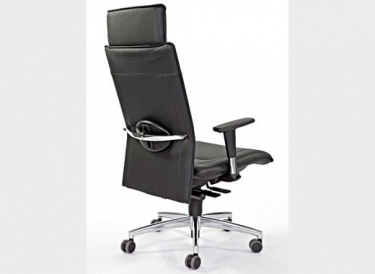 Кресло на черных опорах без подлокотников Profoffice PINKO plastic 4legs black Jade9502 noArms Серый Черный