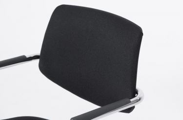 Кресло на 4-х опорах Profoffice Urban 4legs SLW 50 Черный Хром