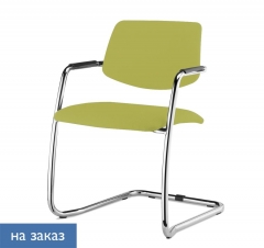 Кресло на полозьях Profoffice Urban slide Kiton 08 Зеленый Хром