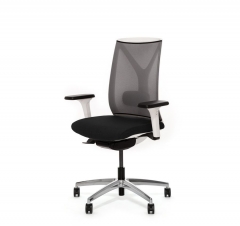 Кресло Profoffice DION W Mesh Gr 870 1DW alum SLW 50 Черный Серый Белый Хром