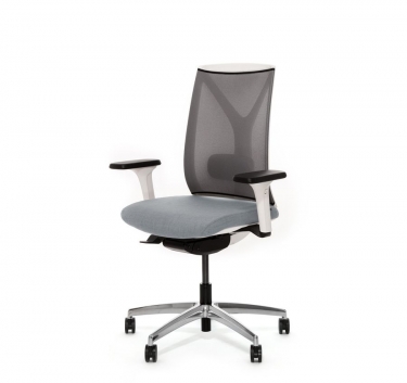 Кресло Profoffice DION W Mesh Gr 870 1DW alum Jade9502 Серый Хром