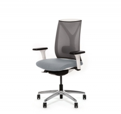 Кресло Profoffice DION W Mesh Gr 870 1DW alum Jade9502 Серый Хром